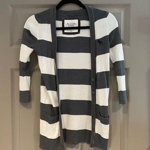 Abercrombie Stripped Cardigan
